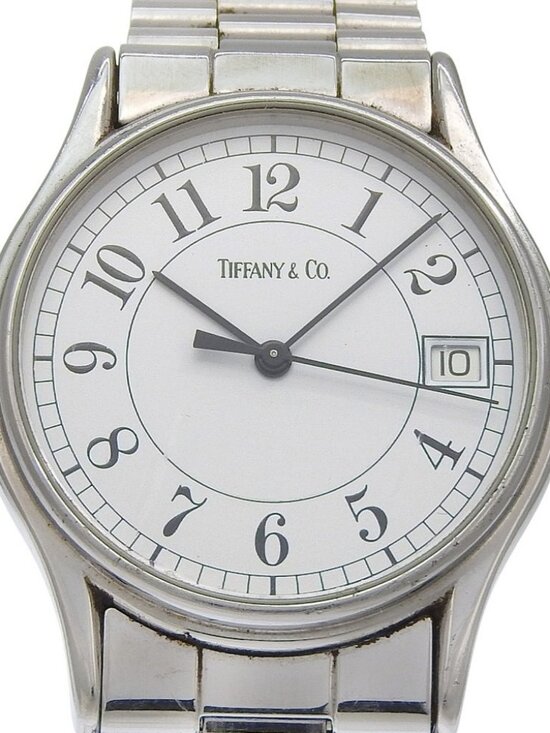 TIFFANY&Co. Classic Watches WhiteDial Stainless Steel Quartz Analog displa... main image 7